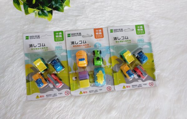 Vehicle theme Eraser Pack - Image 2