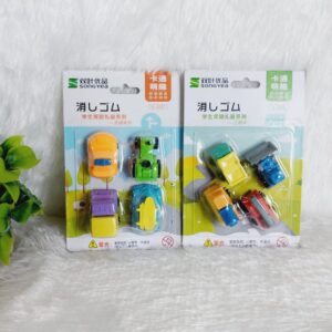 Vehicle theme Eraser Pack