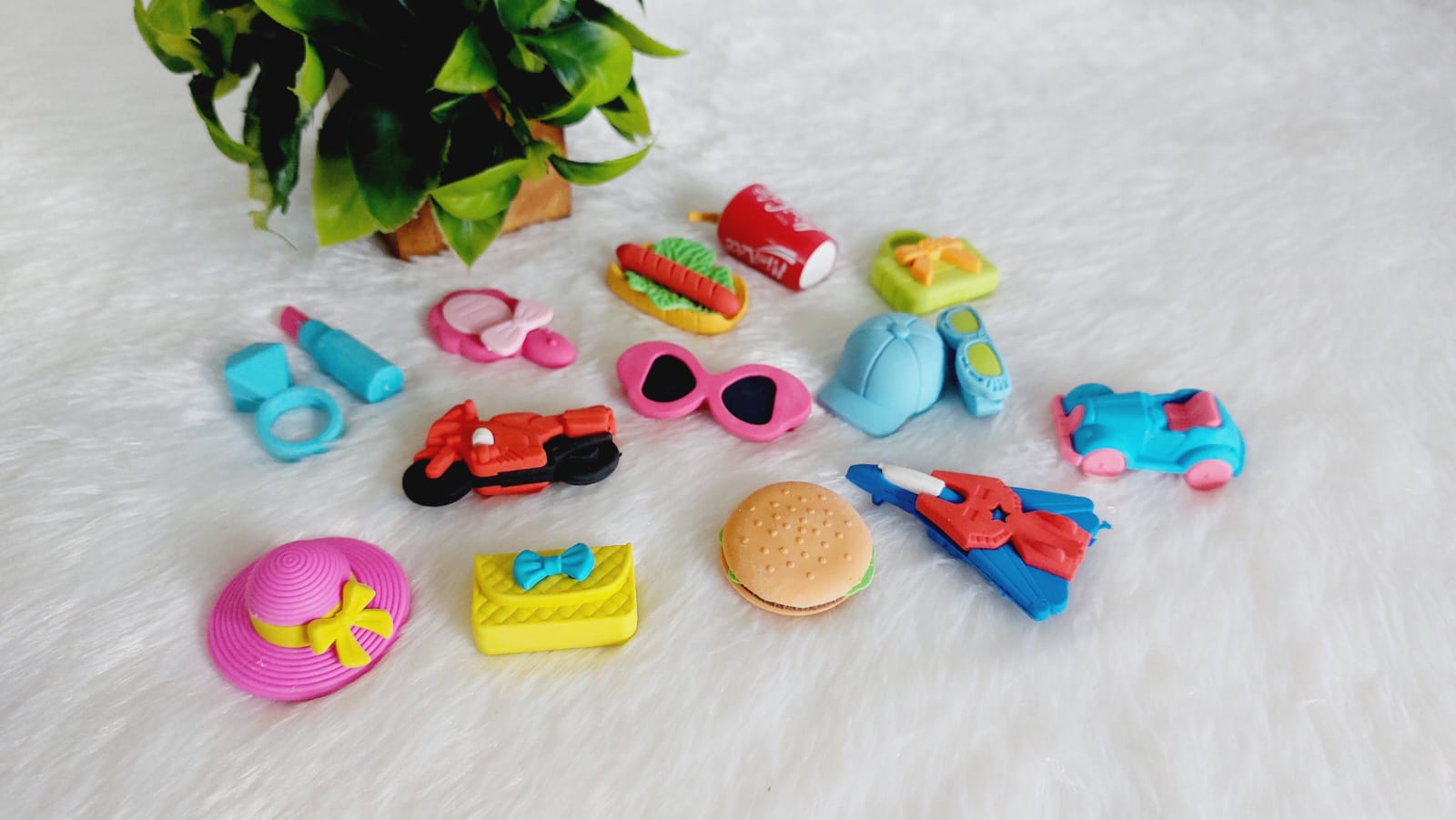 Cute 3D Eraser | Mixed design | Pack of 12 Pcs - Image 6