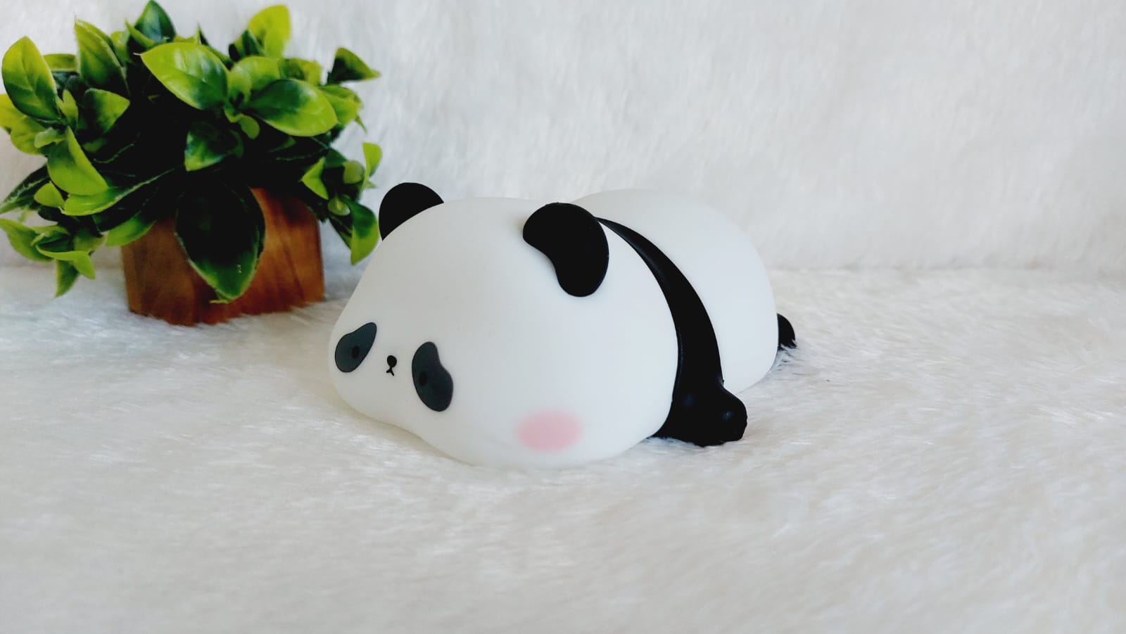 Sleeping Silicon Panda Night Lamp - Image 2