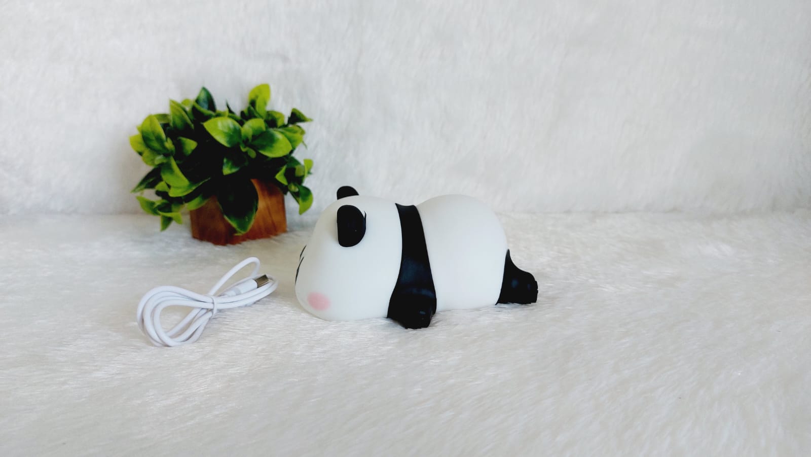 Sleeping Silicon Panda Night Lamp - Image 6