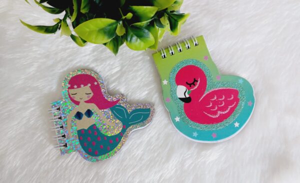 Mini Cartoon Notepads for Kids ( Assorted Design - Pack of 4) - Image 3