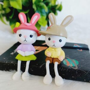 Mini Bunny Doll - 1 Pair