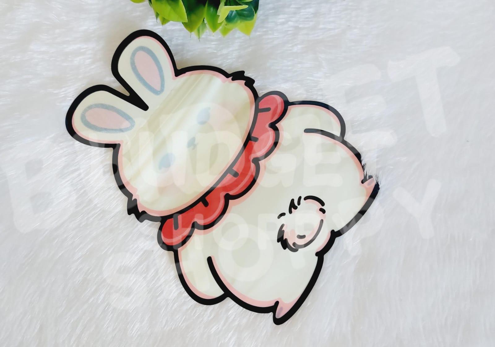 Bunny | Zip Lock Cartoon Pouch - 1 Pc - Image 3