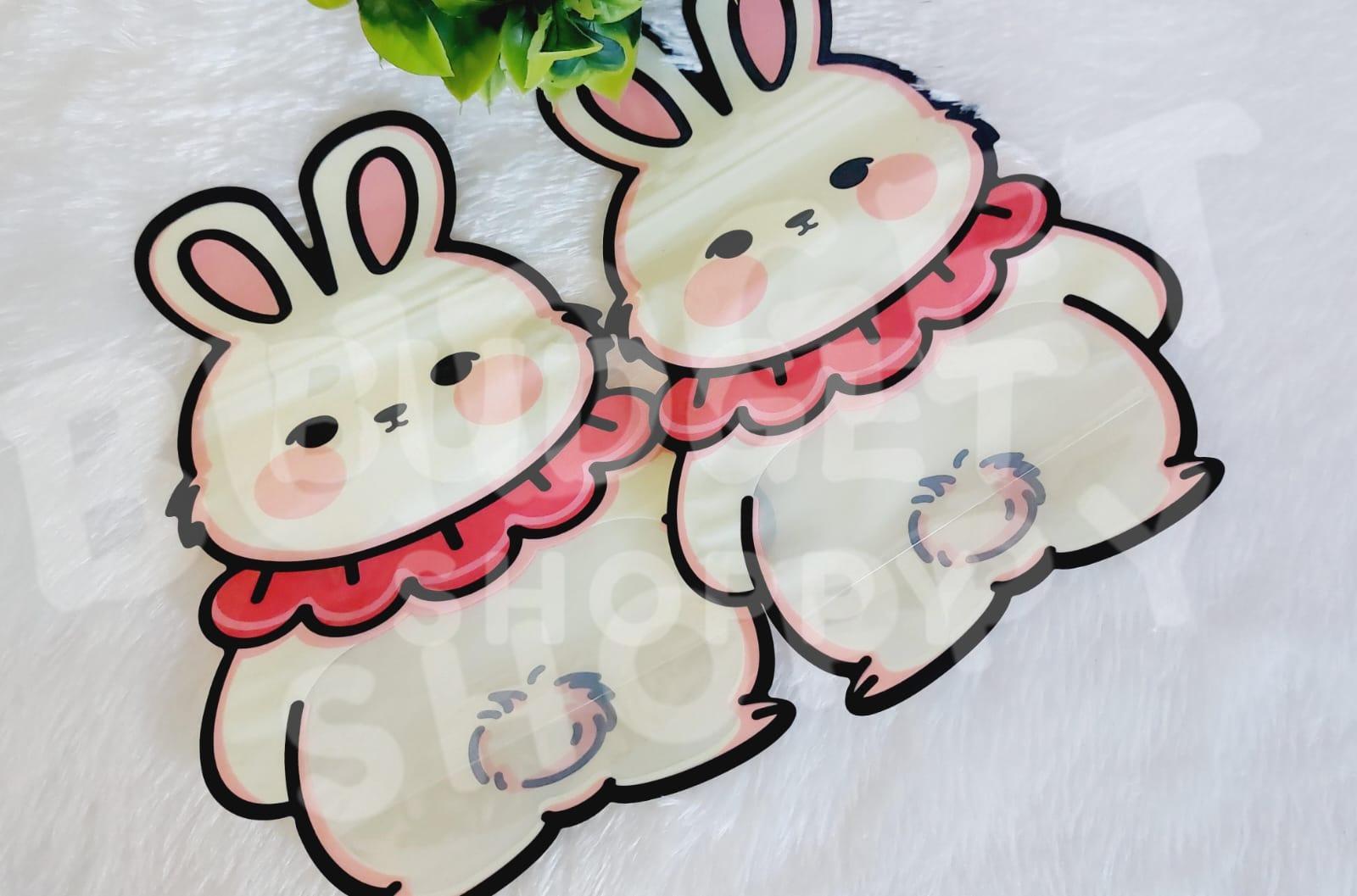 Bunny | Zip Lock Cartoon Pouch - 1 Pc - Image 4