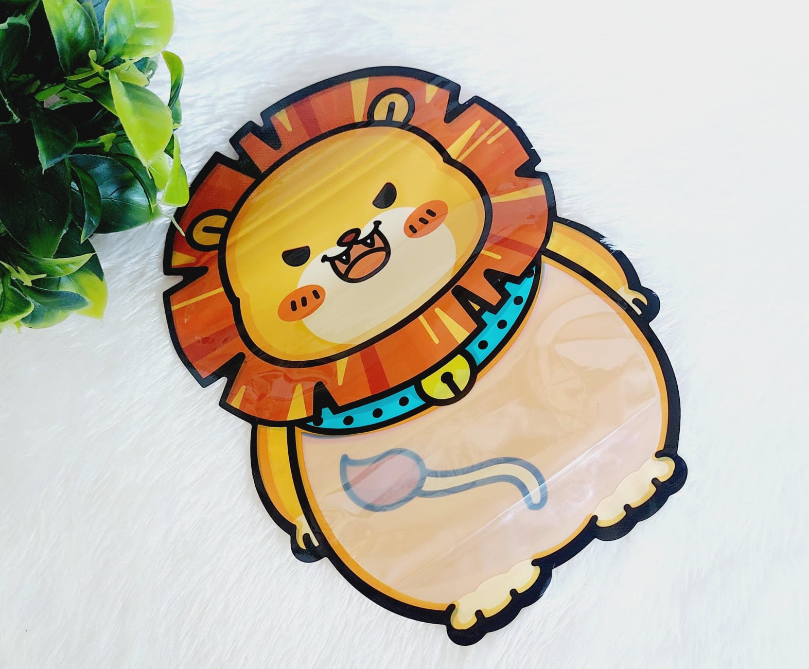 Lion | Zip Lock Cartoon Pouch - 1 Pc