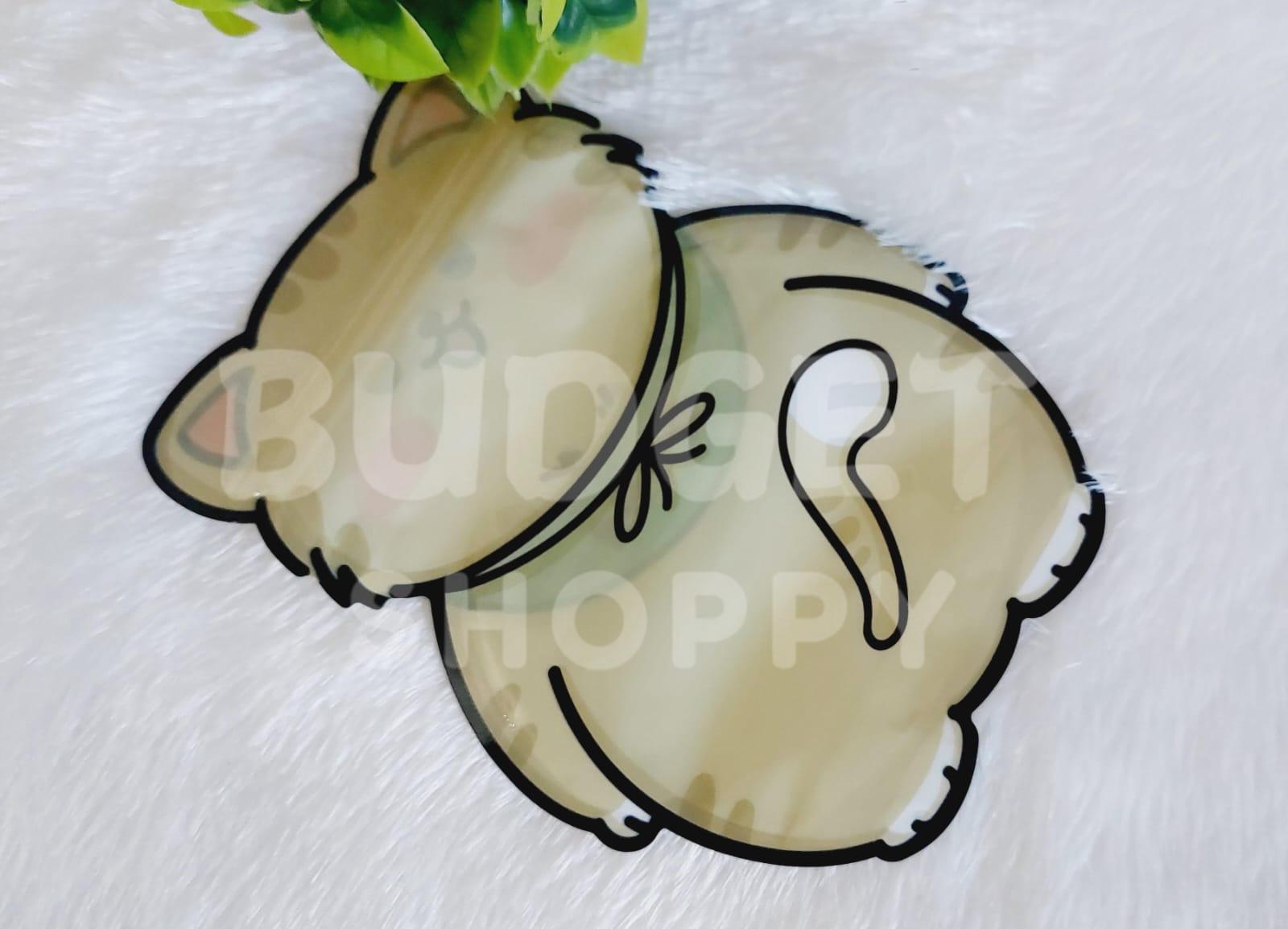 Cat | Zip Lock Cartoon Pouch - 1 Pc - Image 3