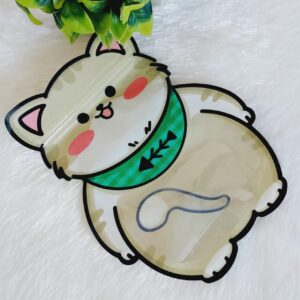 Cat | Zip Lock Cartoon Pouch - 1 Pc