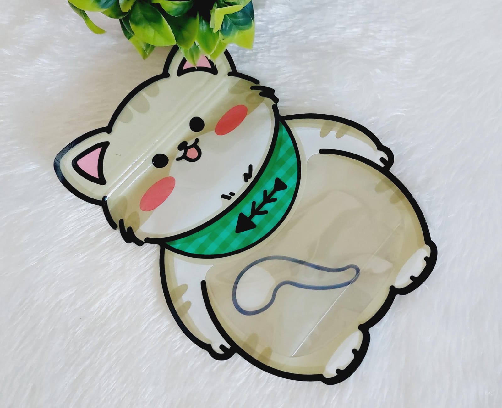 Cat | Zip Lock Cartoon Pouch - 1 Pc