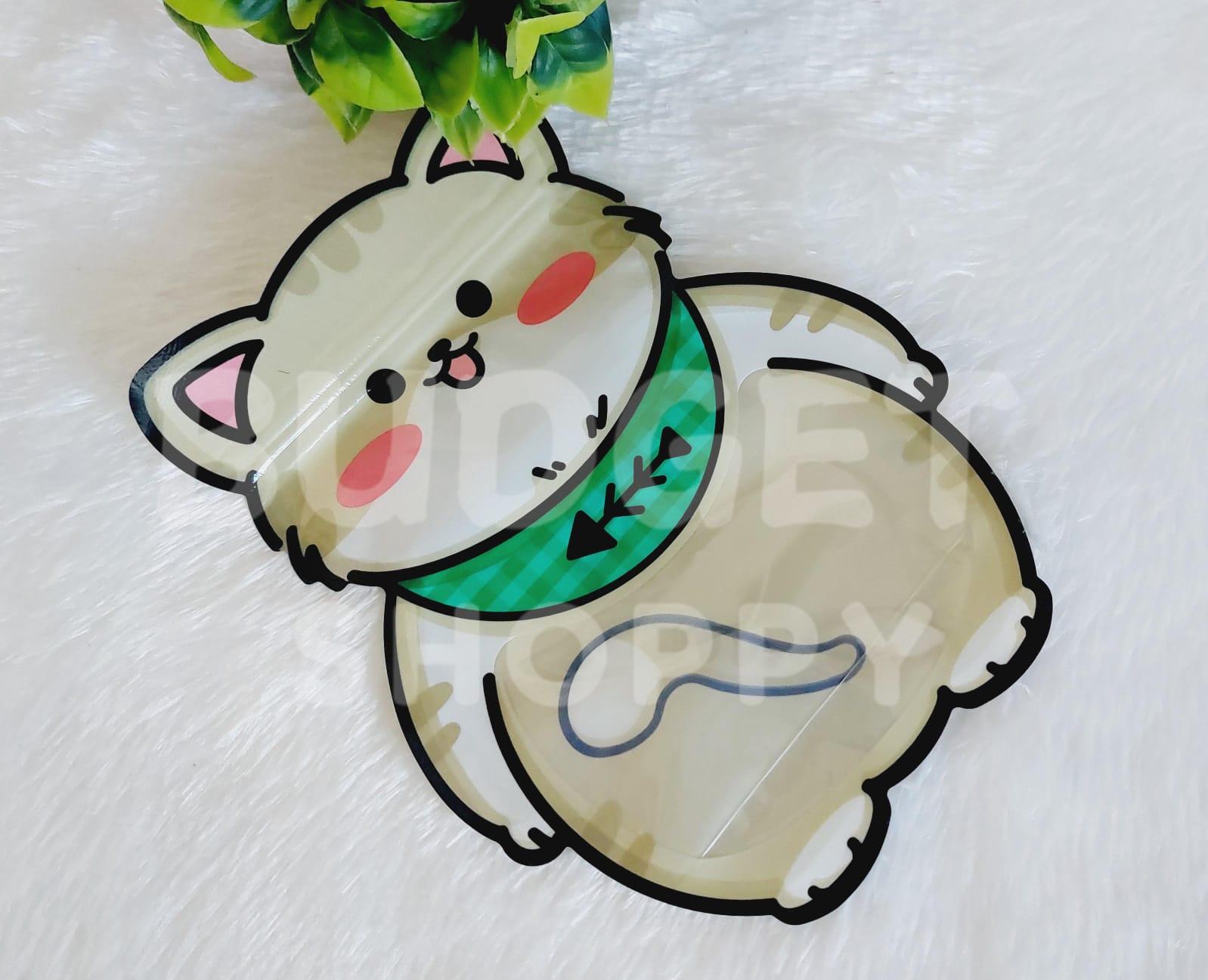 Cat | Zip Lock Cartoon Pouch - 1 Pc