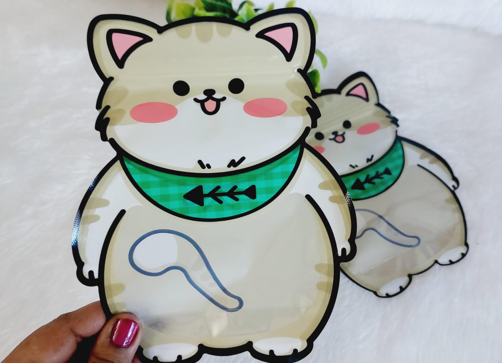 Cat | Zip Lock Cartoon Pouch - 1 Pc - Image 5