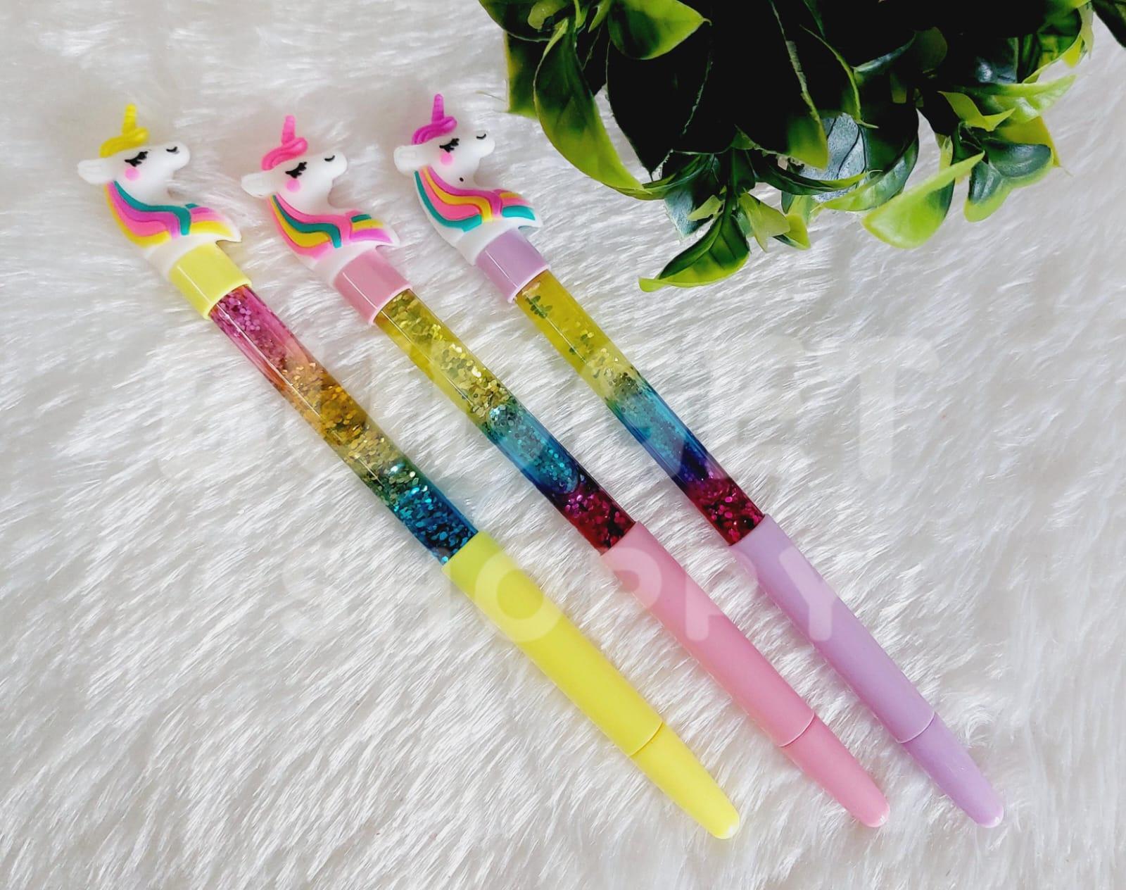 Unicorn Glitter Gel Pen - Image 3