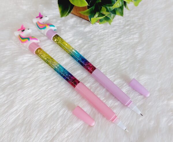 Unicorn Glitter Gel Pen - Image 6