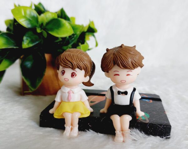 Mini Happy Couple Pair Doll - Image 4