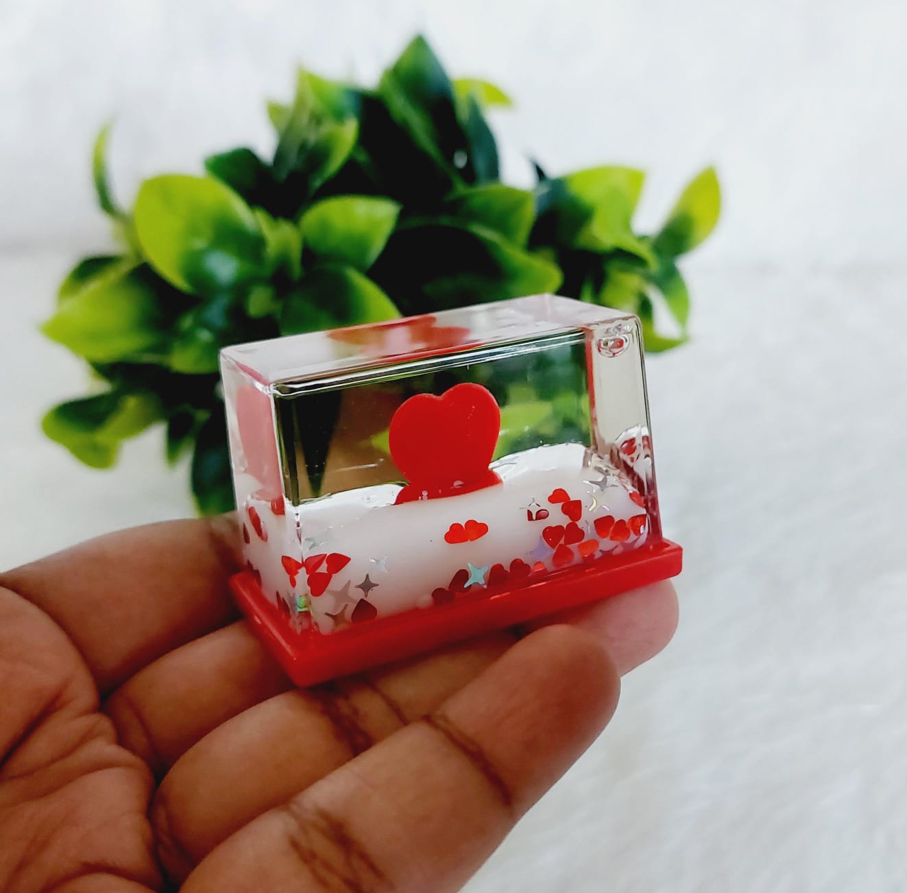 Mini Floating Heart- Paper Weight