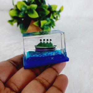 Mini Floating Ship PaperWeight