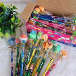 Pencil with Eraser Top 1 Box - 24 Pcs