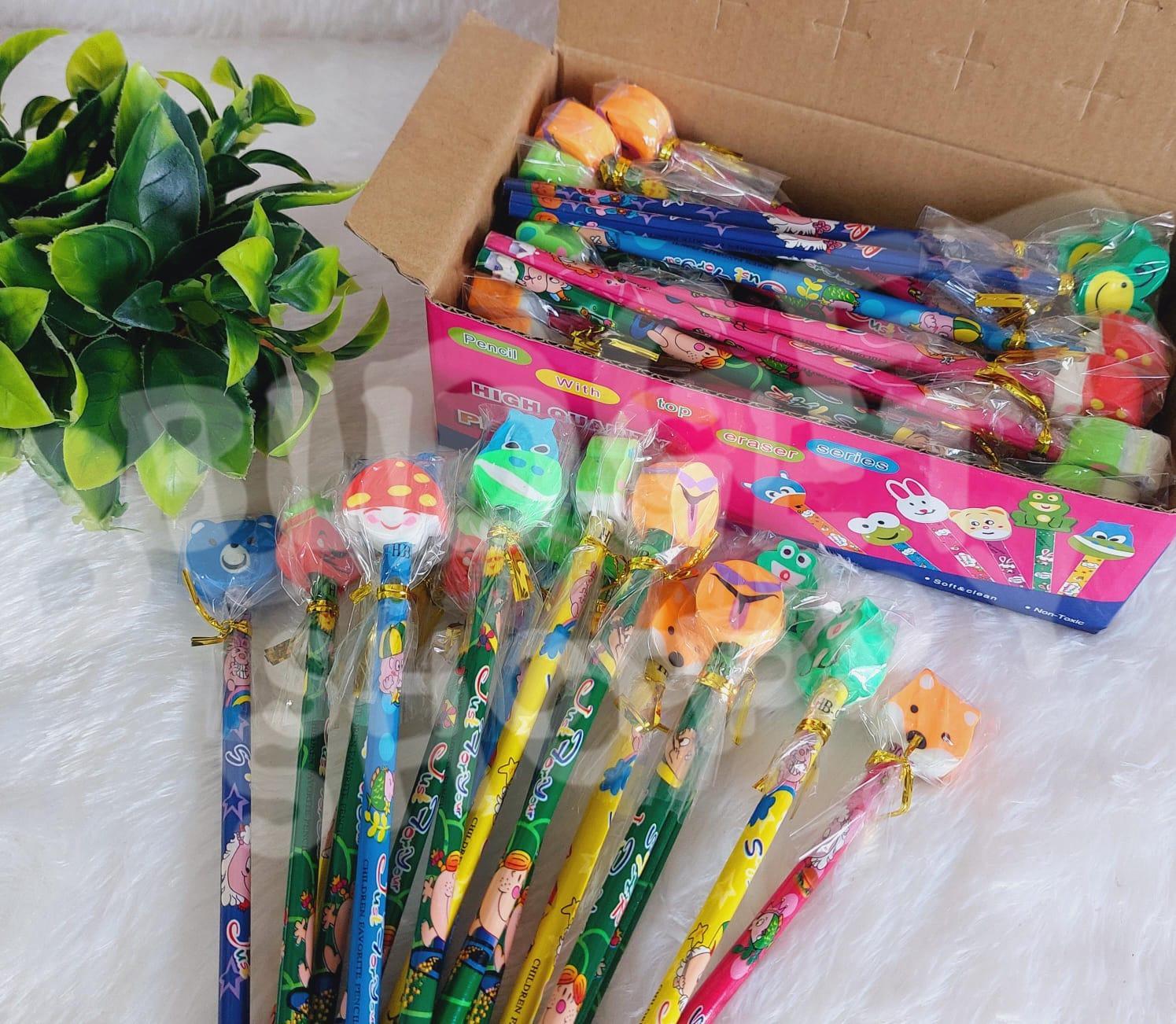 Pencil with Eraser Top - 2 Pcs - Image 3