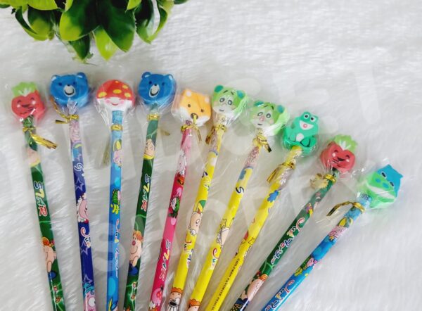 Pencil with Eraser Top