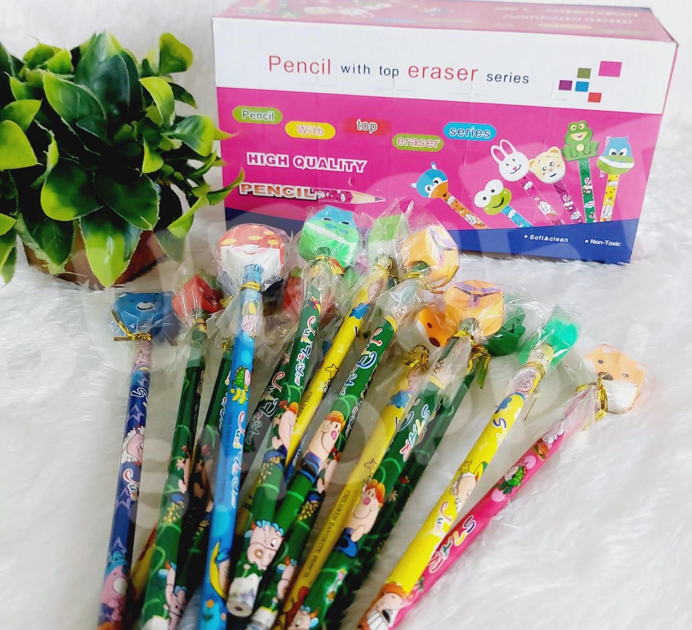 Pencil with Eraser Top - 2 Pcs - Image 5