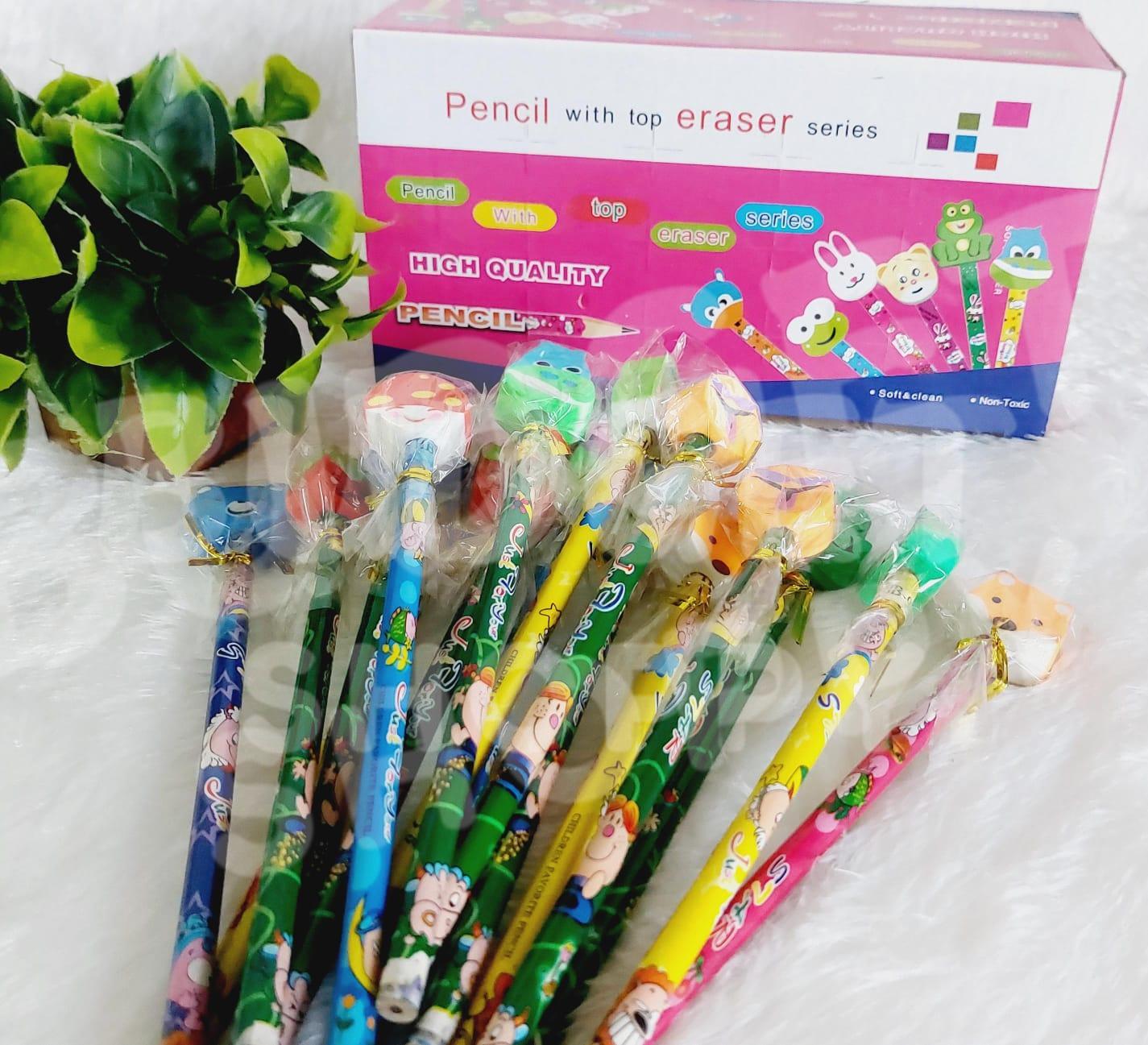 Pencil with Eraser Top - 2 Pcs - Image 5