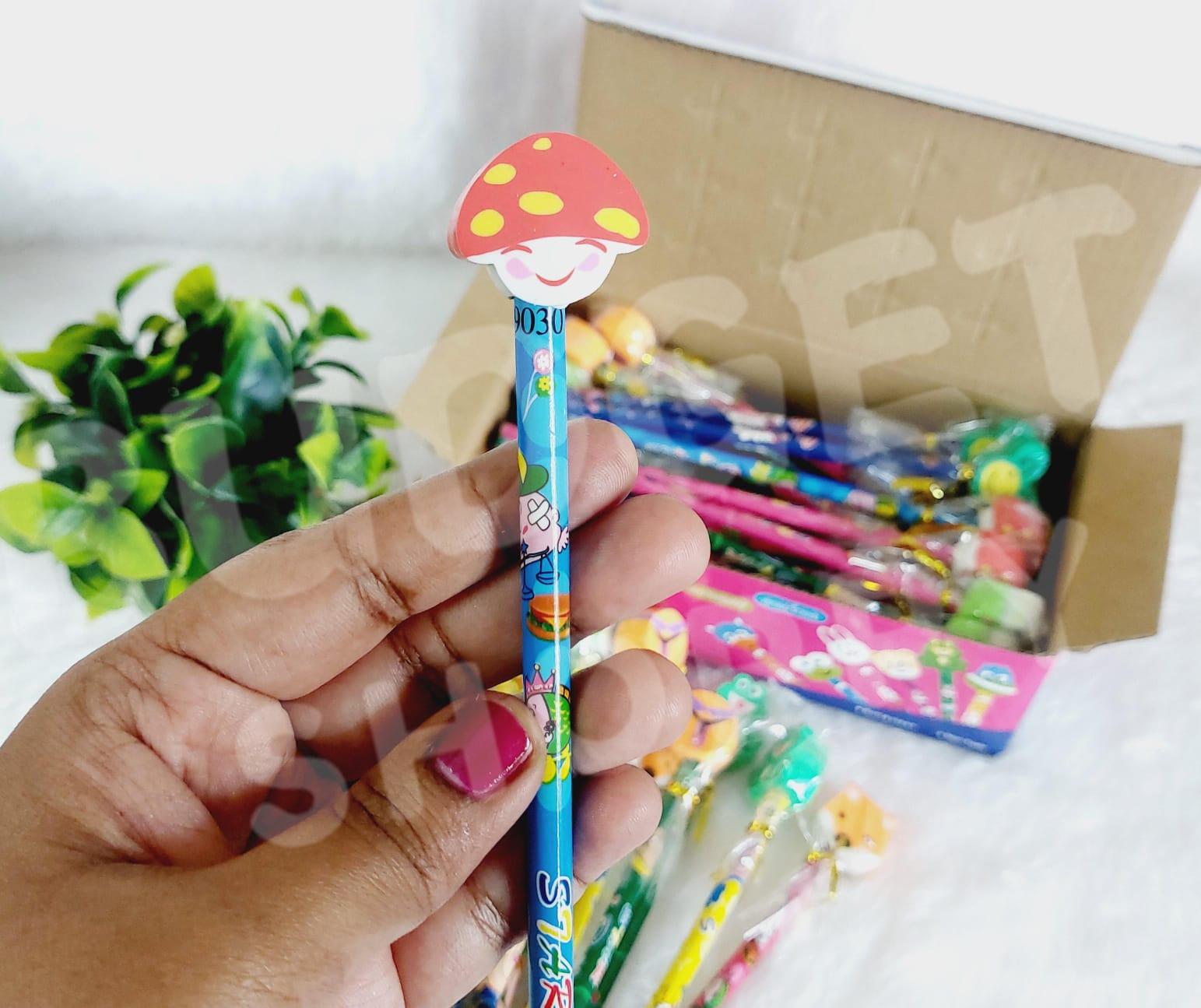 Pencil with Eraser Top - 2 Pcs - Image 6