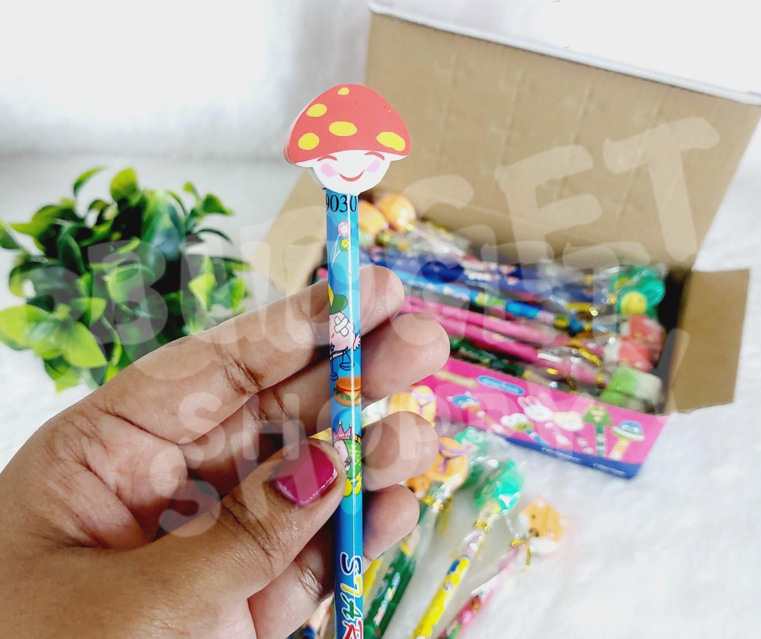 Pencil with Eraser Top - 2 Pcs - Image 6