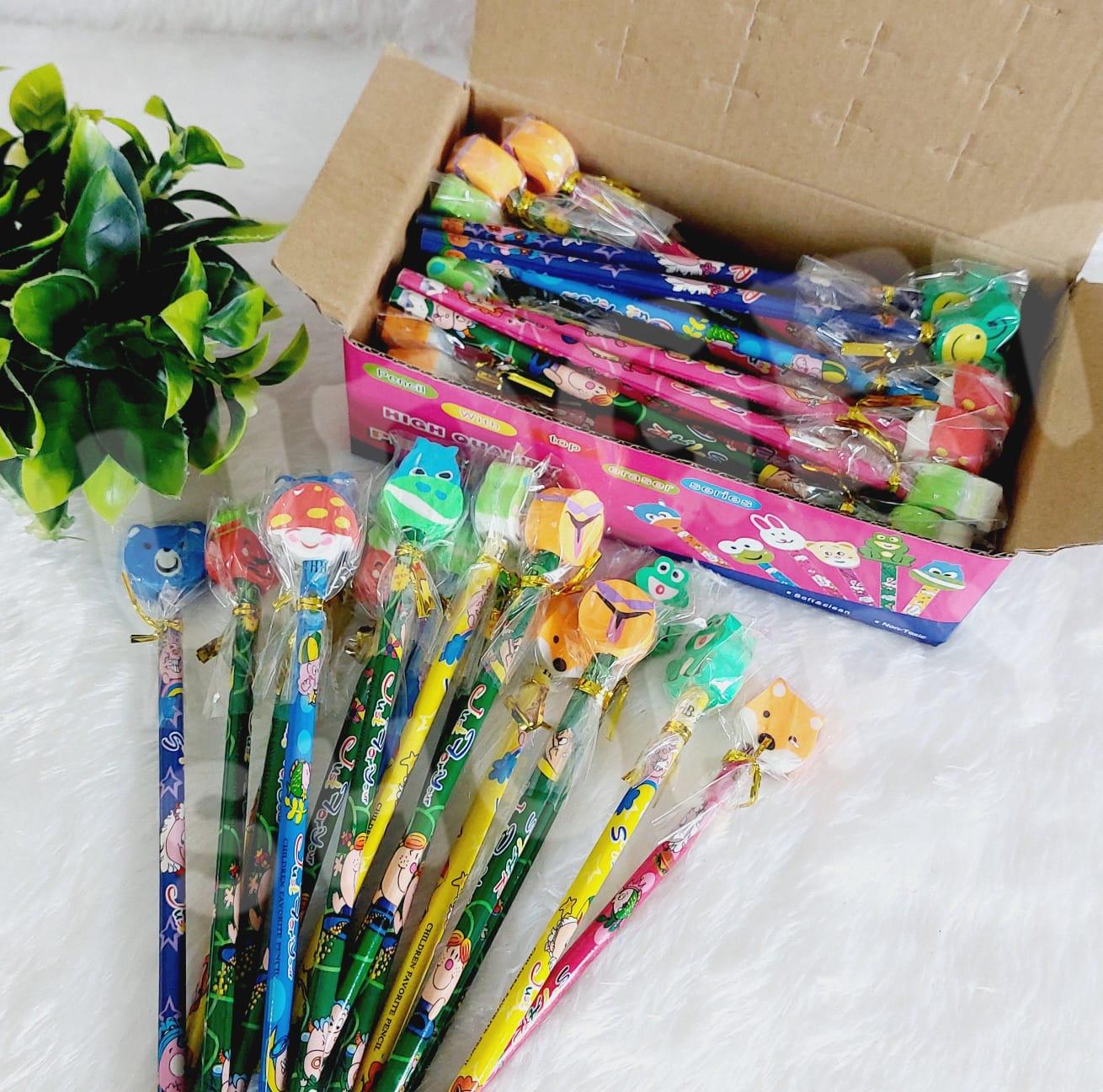 Pencil with Eraser Top - 2 Pcs - Image 4