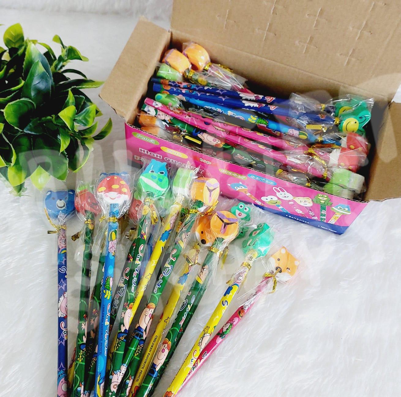 Pencil with Eraser Top - 2 Pcs - Image 4