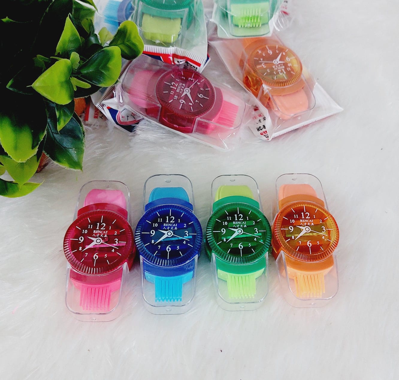 (3 in 1) Watch Sharpner | Random Colour | 1 Pc - Image 2