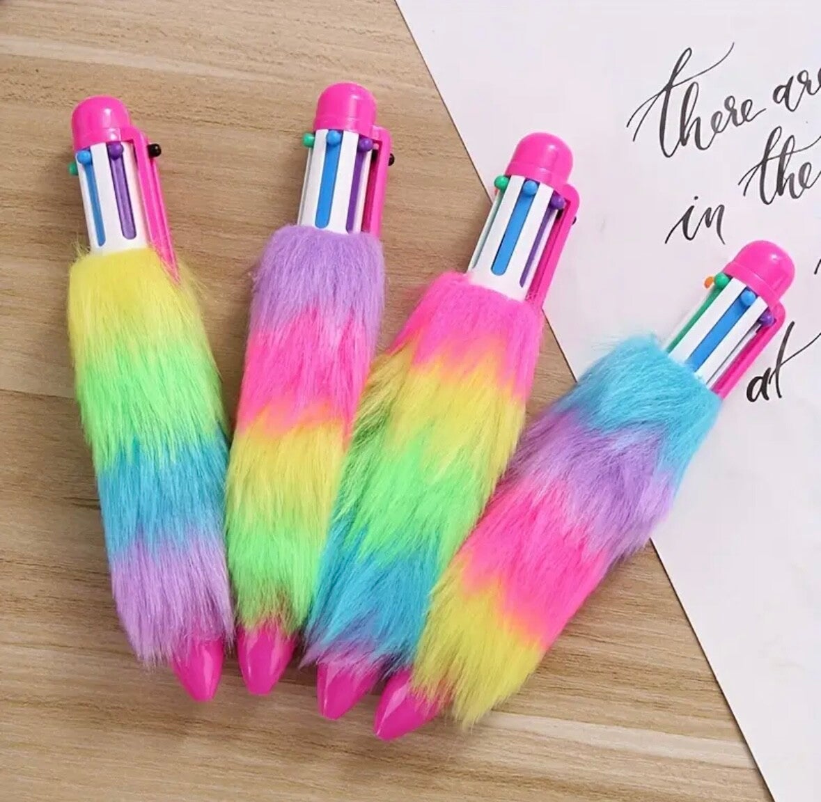 Fur Pen ( 6 in 1 colour) | One Pen