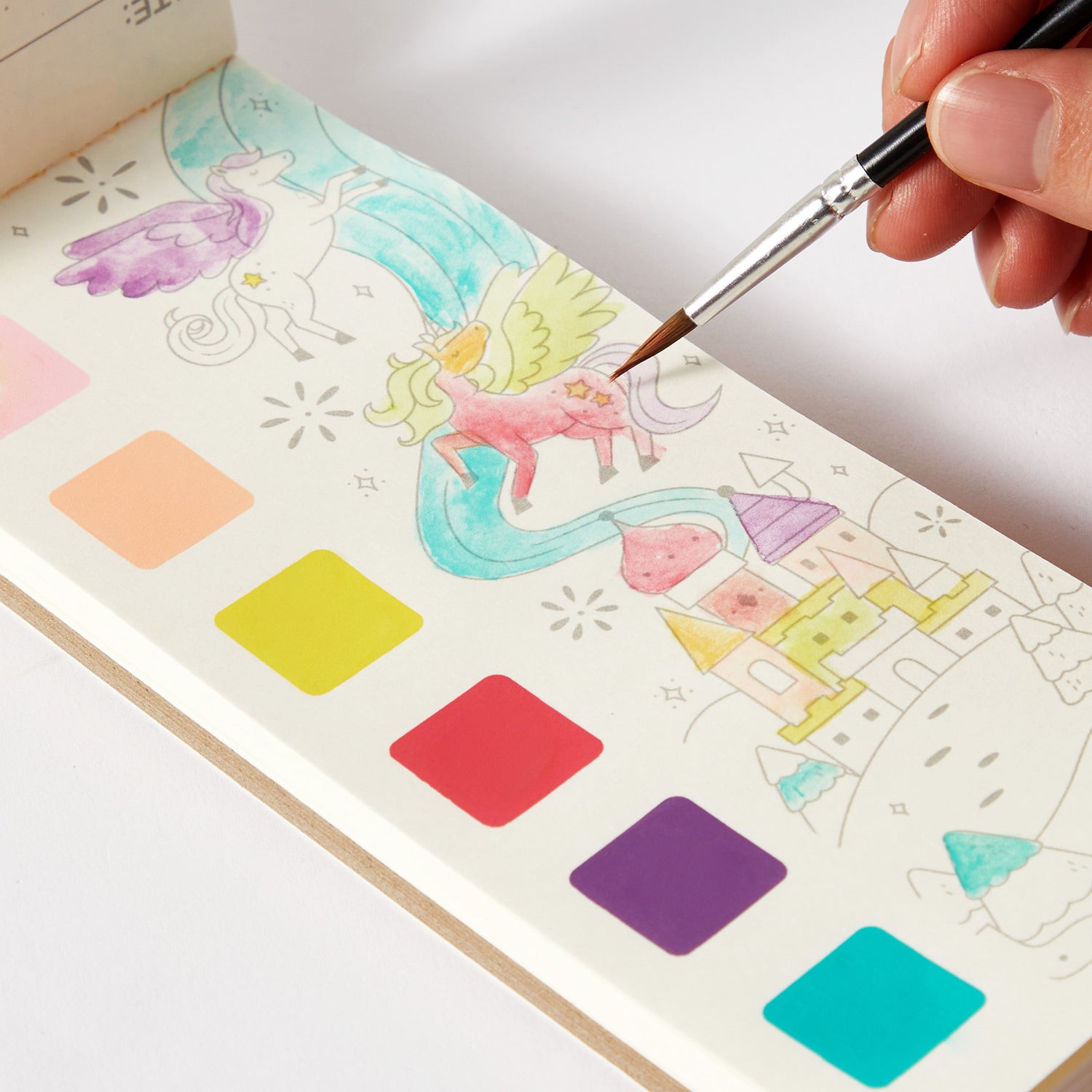 Water Coloring Book | Unicorn Theme | Travel Activity Kit - Image 5