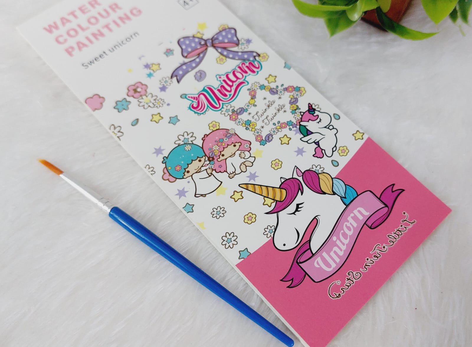 Water Coloring Book | Unicorn Theme | Travel Activity Kit - Image 2