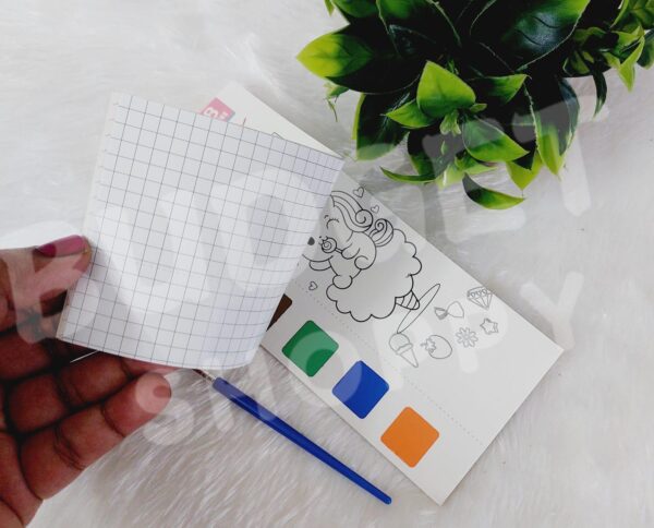 Unicorn theme water Colour Book - Image 4