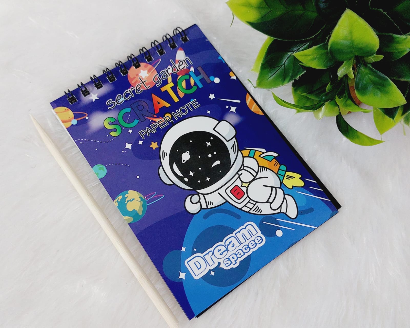 Astronaut Scratch Note Pad- 1 - Image 2