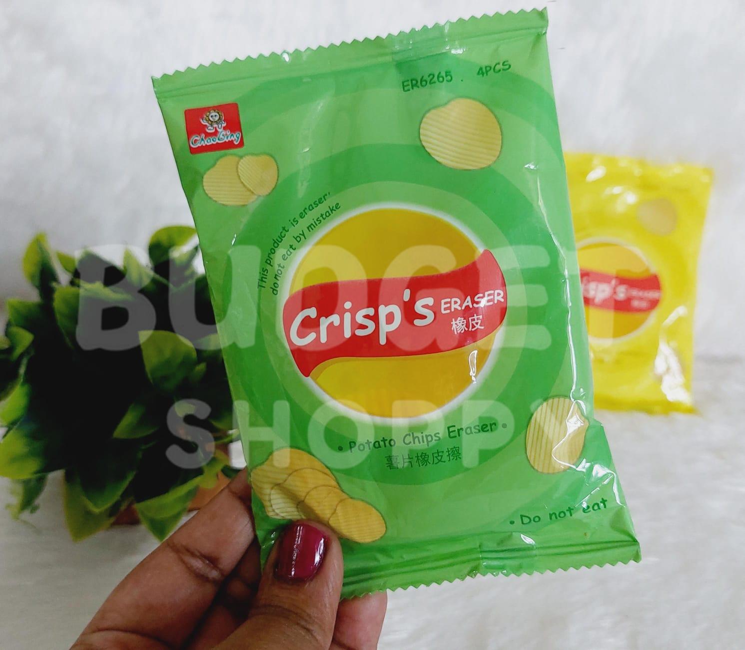 Potato Chips Eraser Pack (4 Pcs) - Image 3