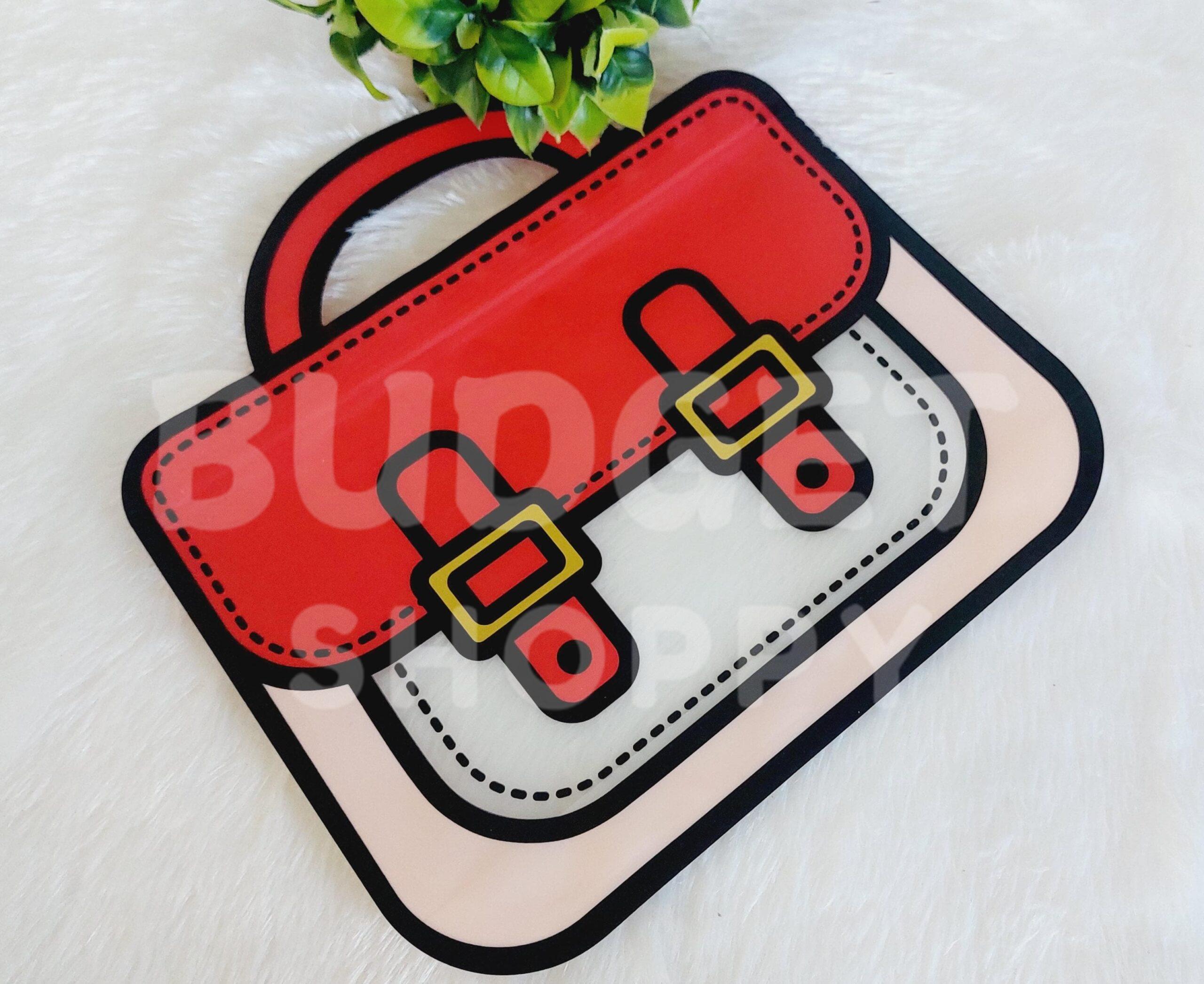 Big Gift Bag | Red Color - 1 Pc