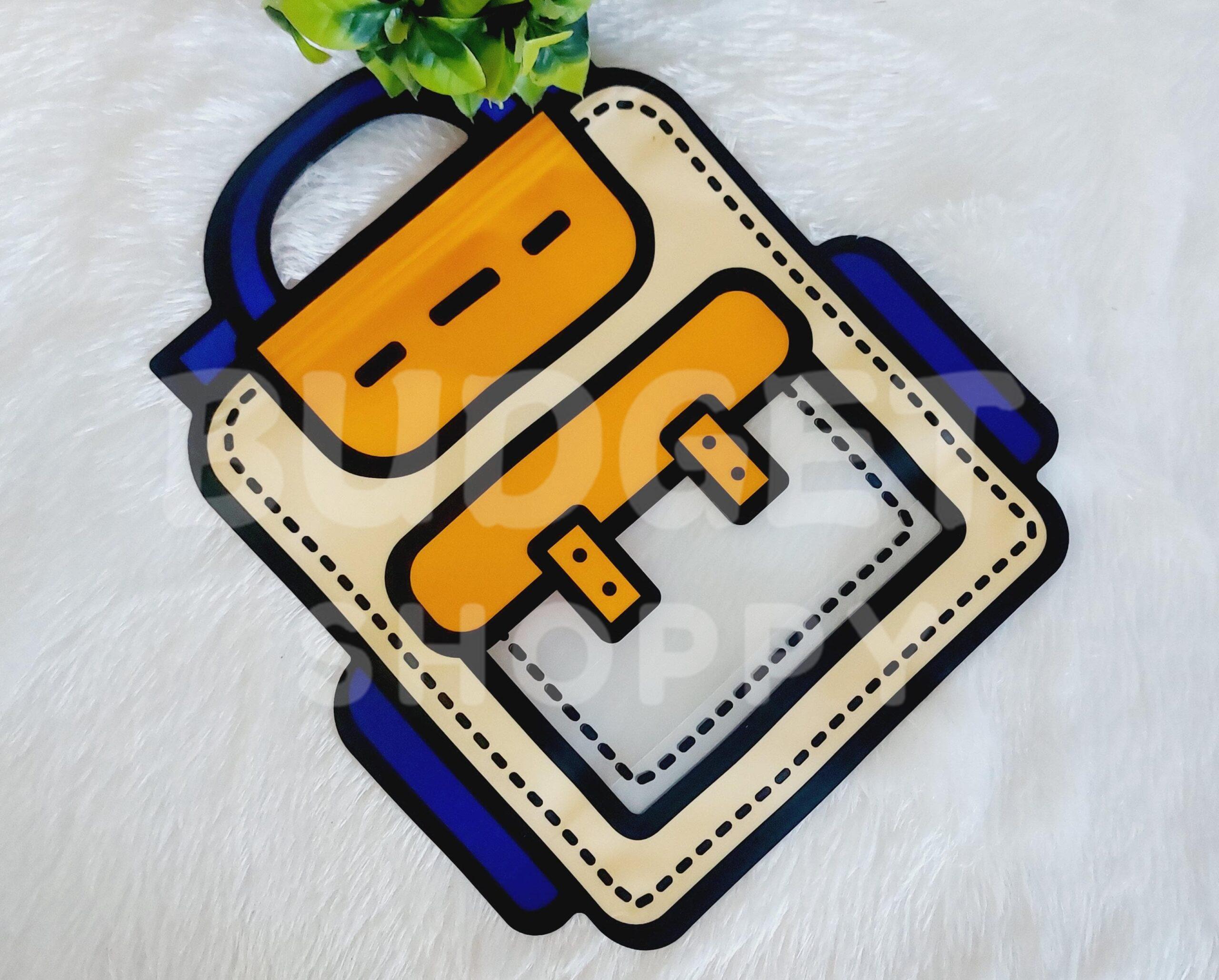 Big Gift Bag | Orange Color - 1 Pc