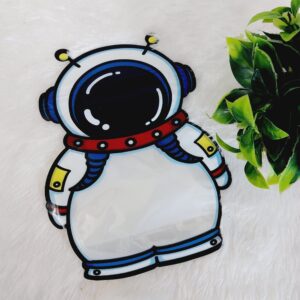 Astronaut | Zip Lock Cartoon Pouch - 1 Pc