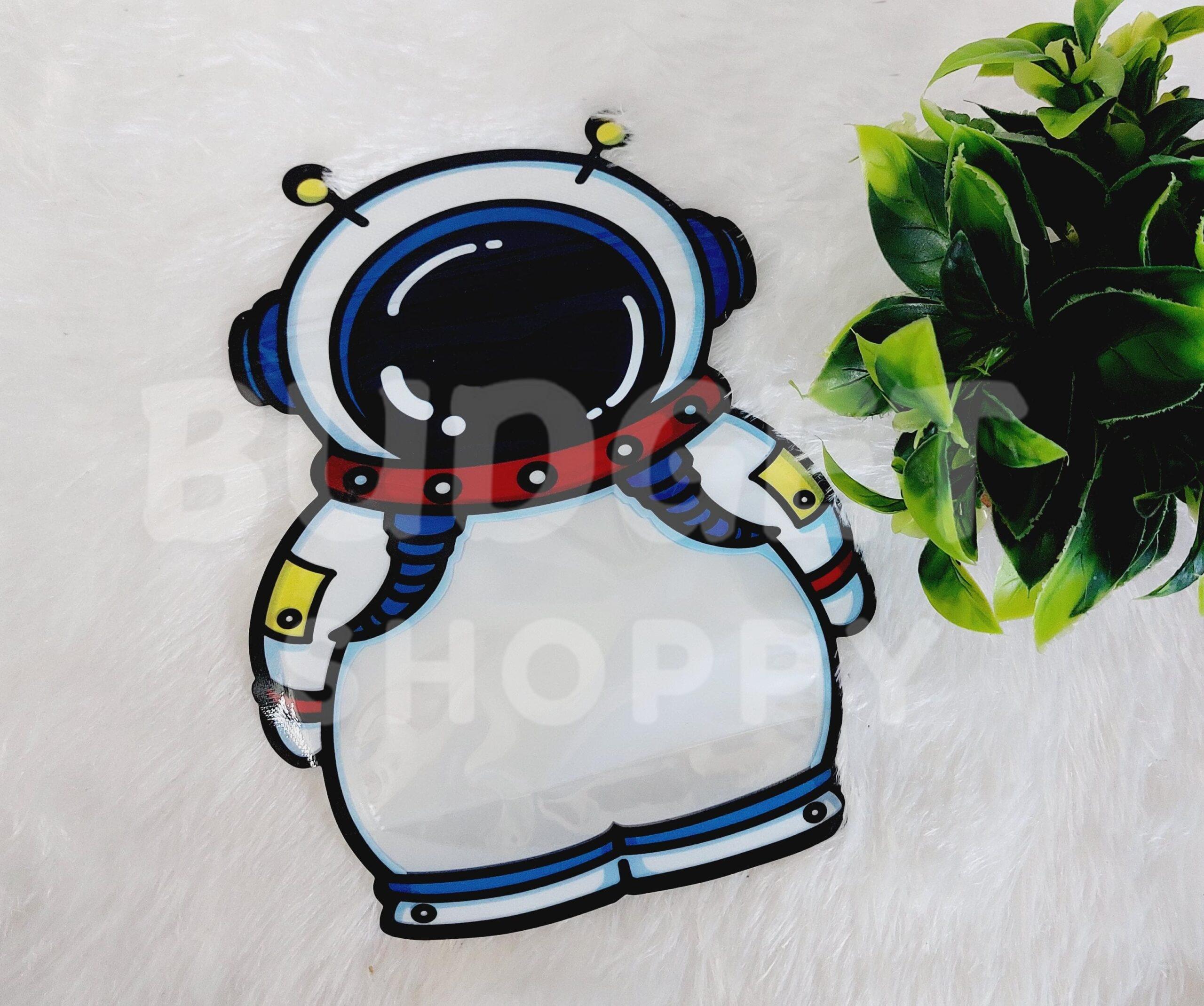 Astronaut | Zip Lock Cartoon Pouch - 1 Pc