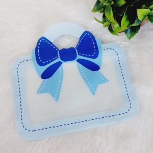 Bow Model Gift Bag | Blue - 1 Pc