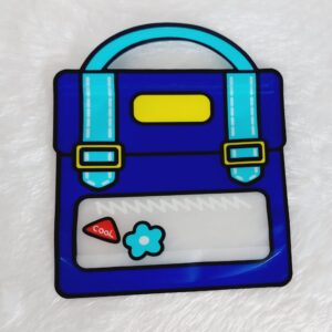 Dark Blue Ziplock Gift Bag - 1 Pc