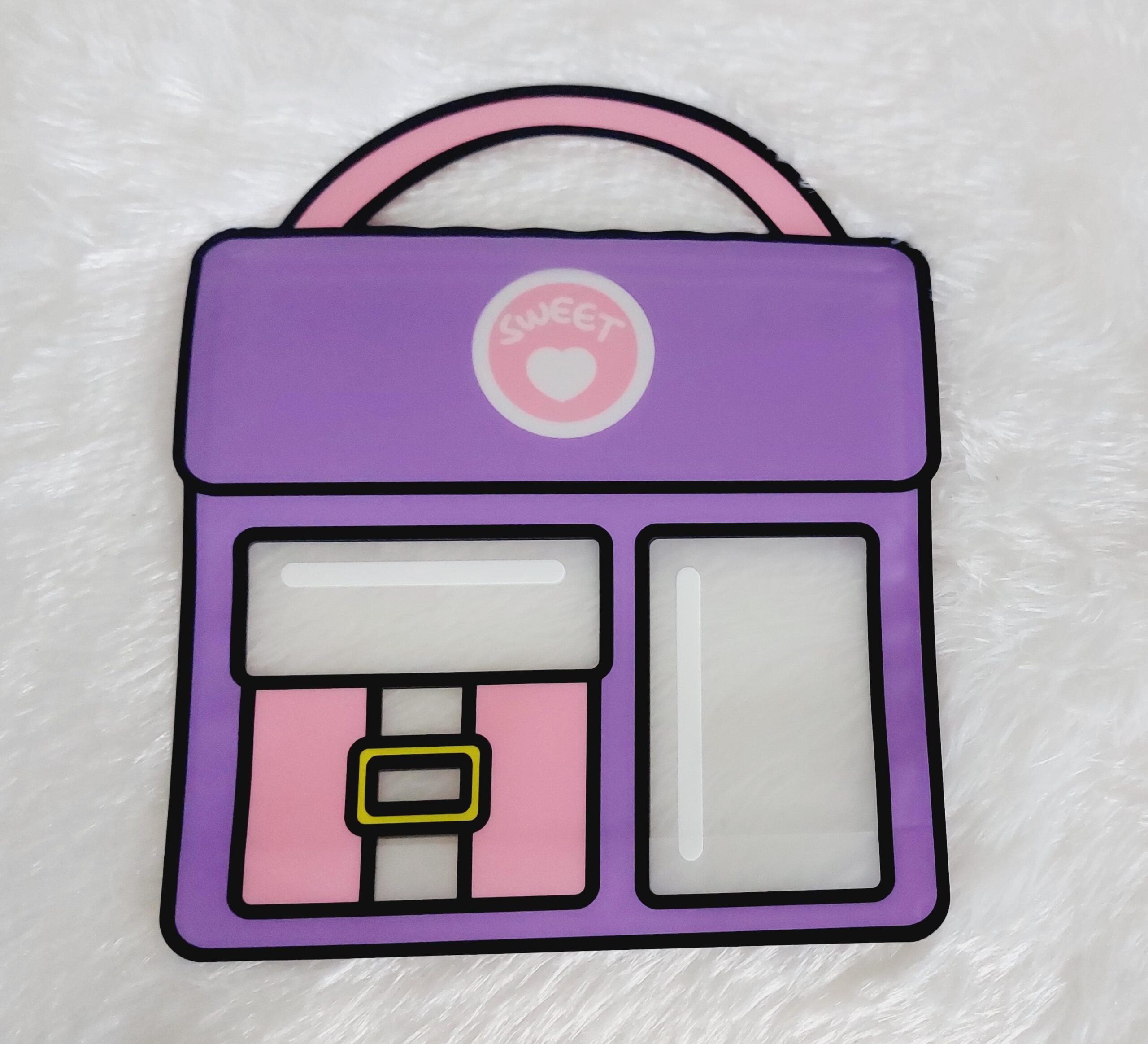 Lavender Ziplock Gift Bag - 1 Pc