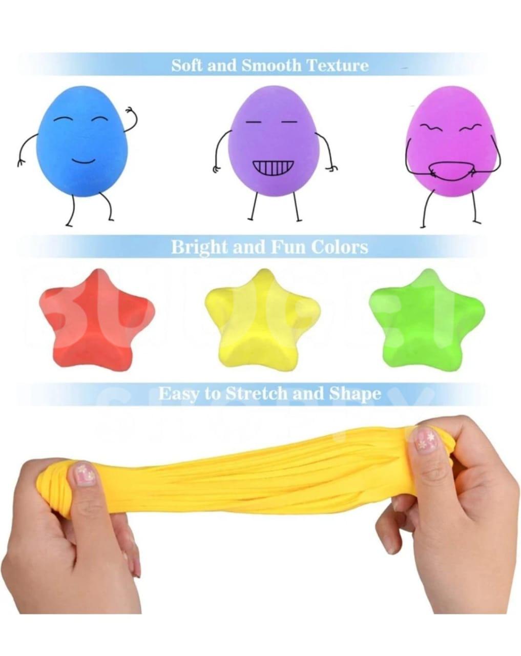 Premium Foam Clay for Kids 12 Pcs -(1 Pack) - Image 5