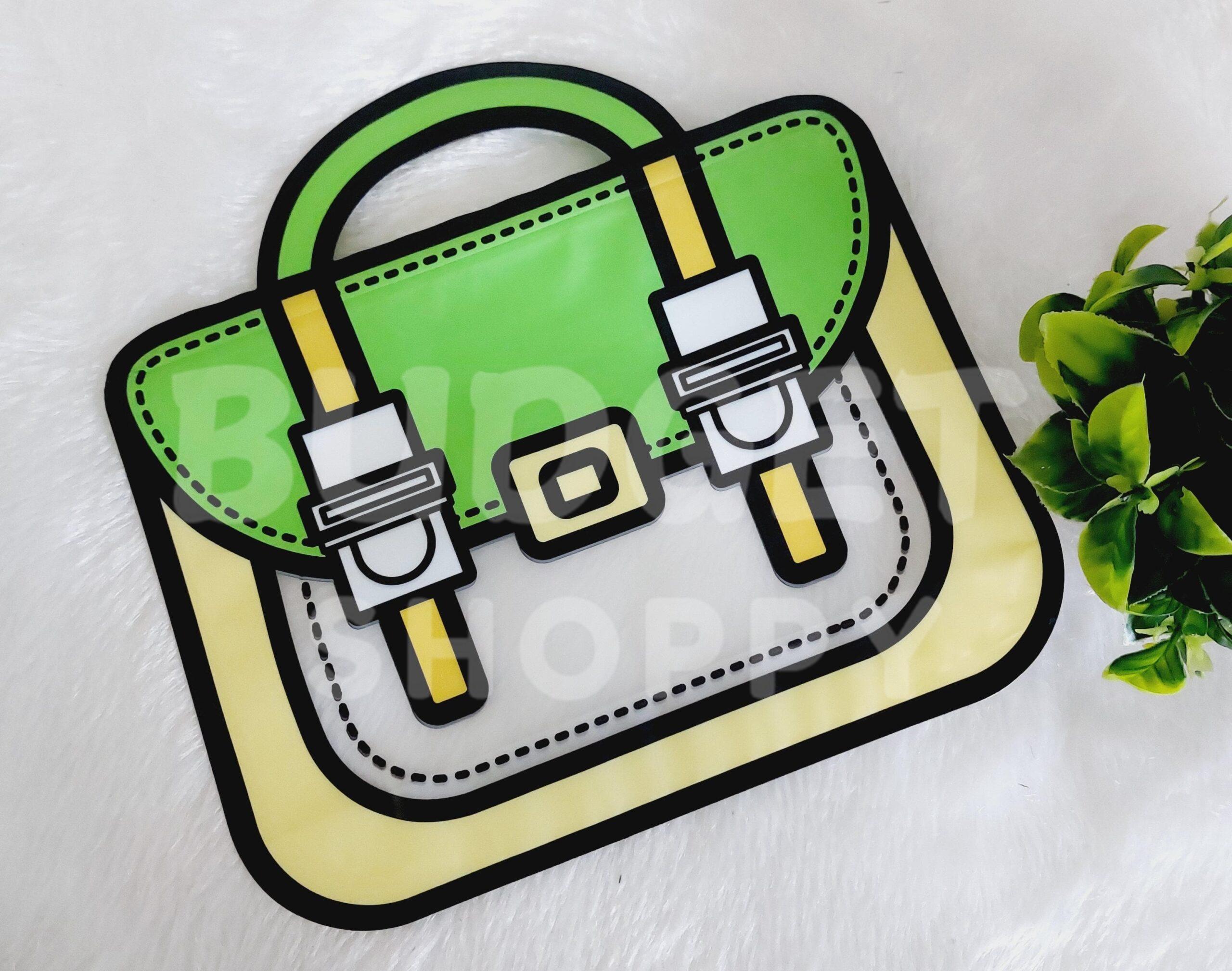 Big Gift Bag | Green Color - 1 Pc - Image 4