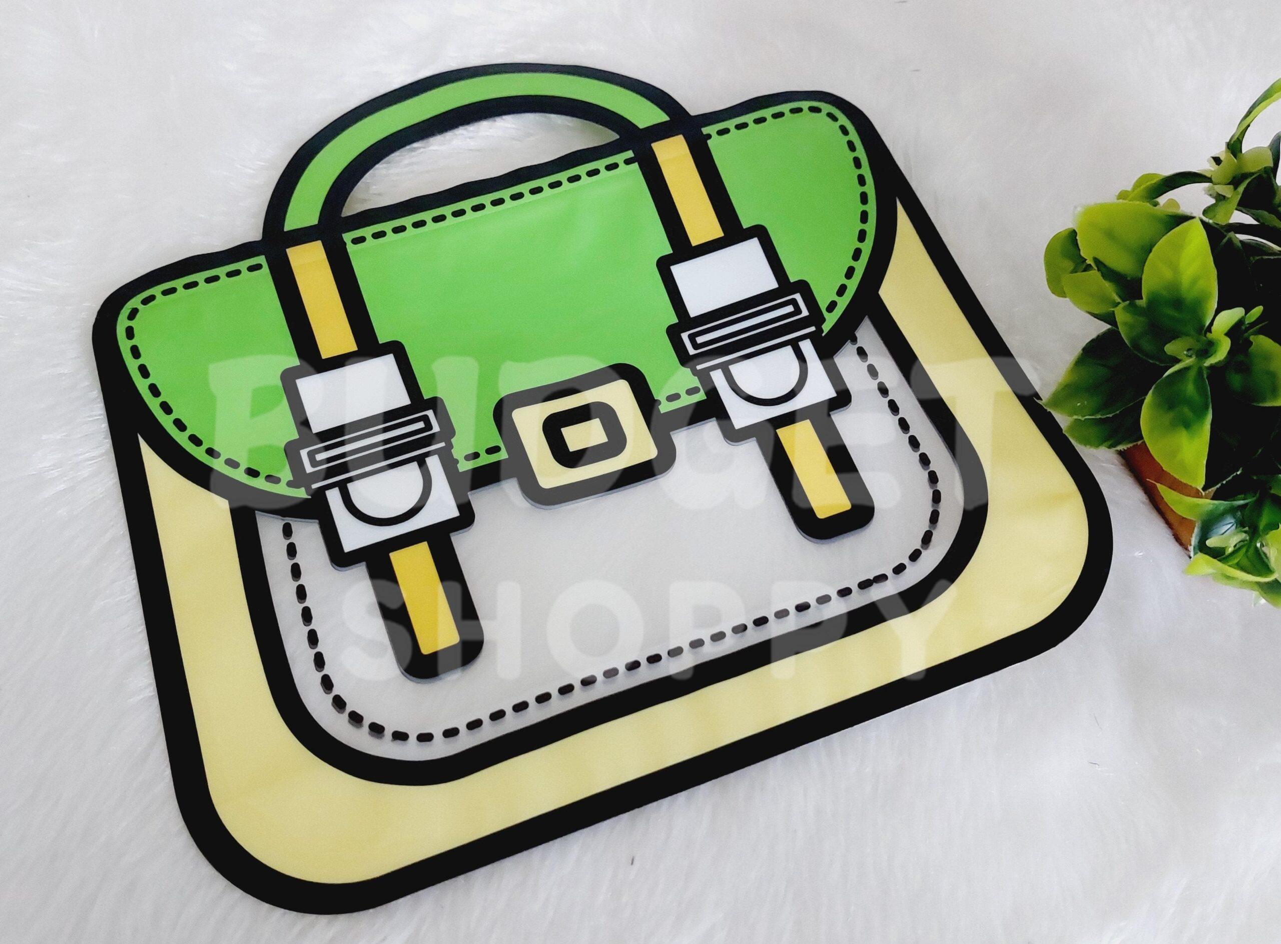 Big Gift Bag | Green Color - 1 Pc