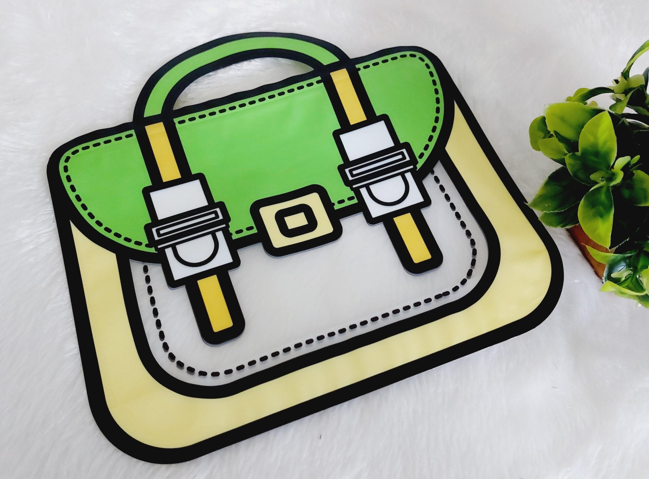 Big Gift Bag | Green Color - 1 Pc