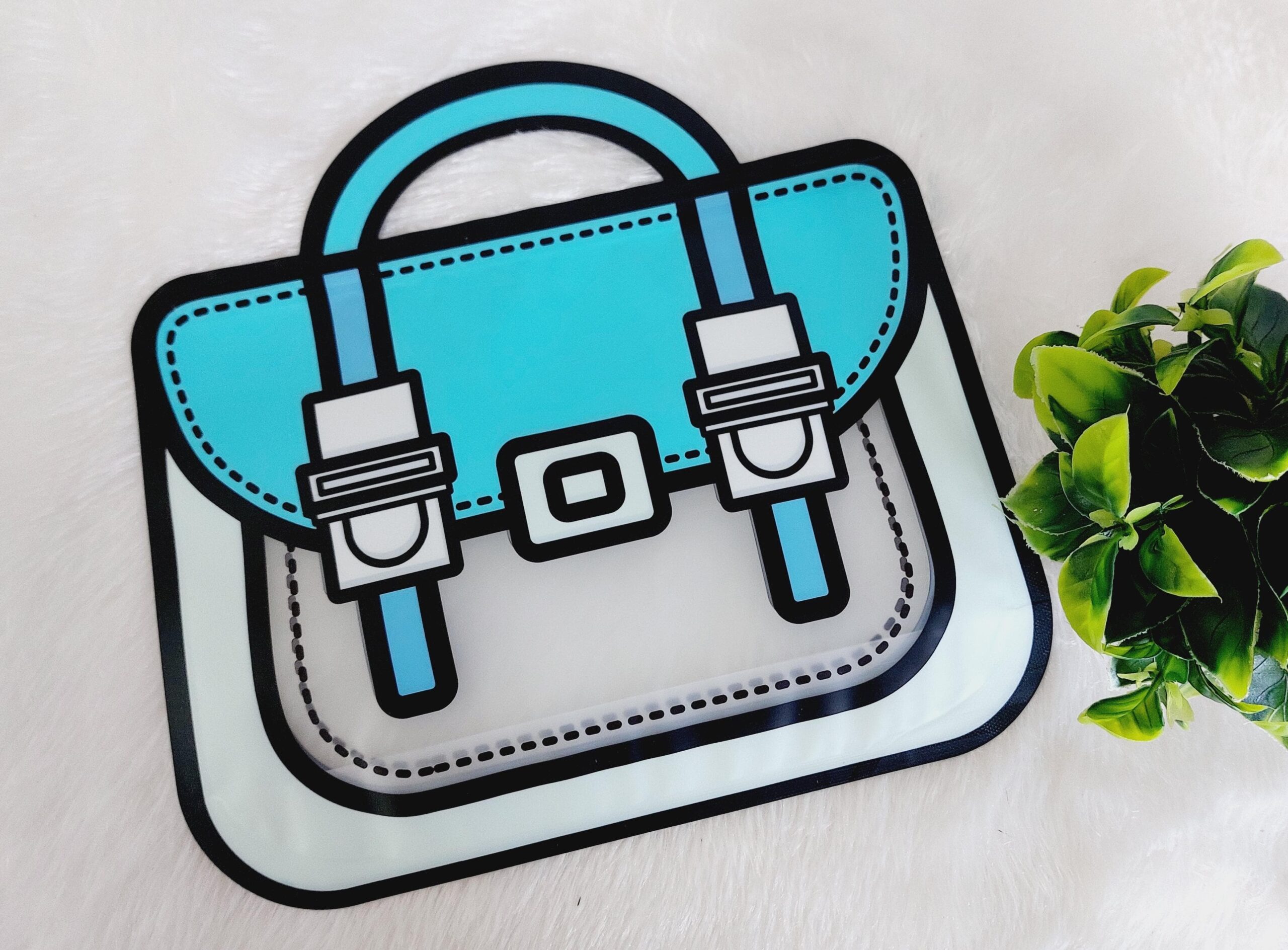 Big Gift Bag | Blue Color - 1 Pc - Image 2