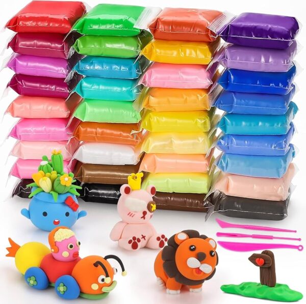 Premium Clay for Kids 12 Pcs