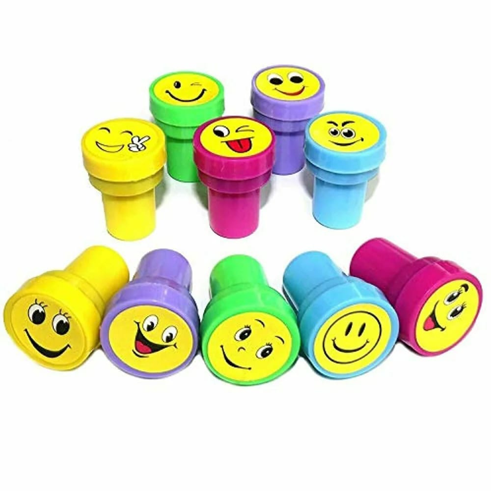 Kids Stamp (10 Pcs) | Smiley Stamp | 1 Pack - Image 4